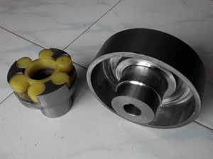 LMZ-I split brake wheel plum-shaped elastic coupling