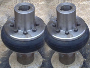 Tire coupling for LLA metallurgical equipment